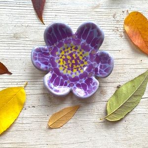 Small floral catch all dish